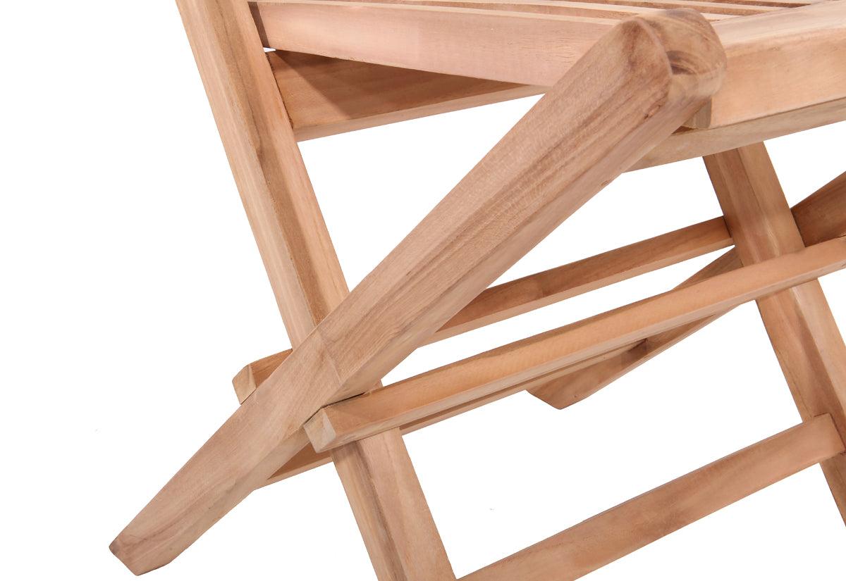 SALENTO Lot de 2 Chaises en Teck