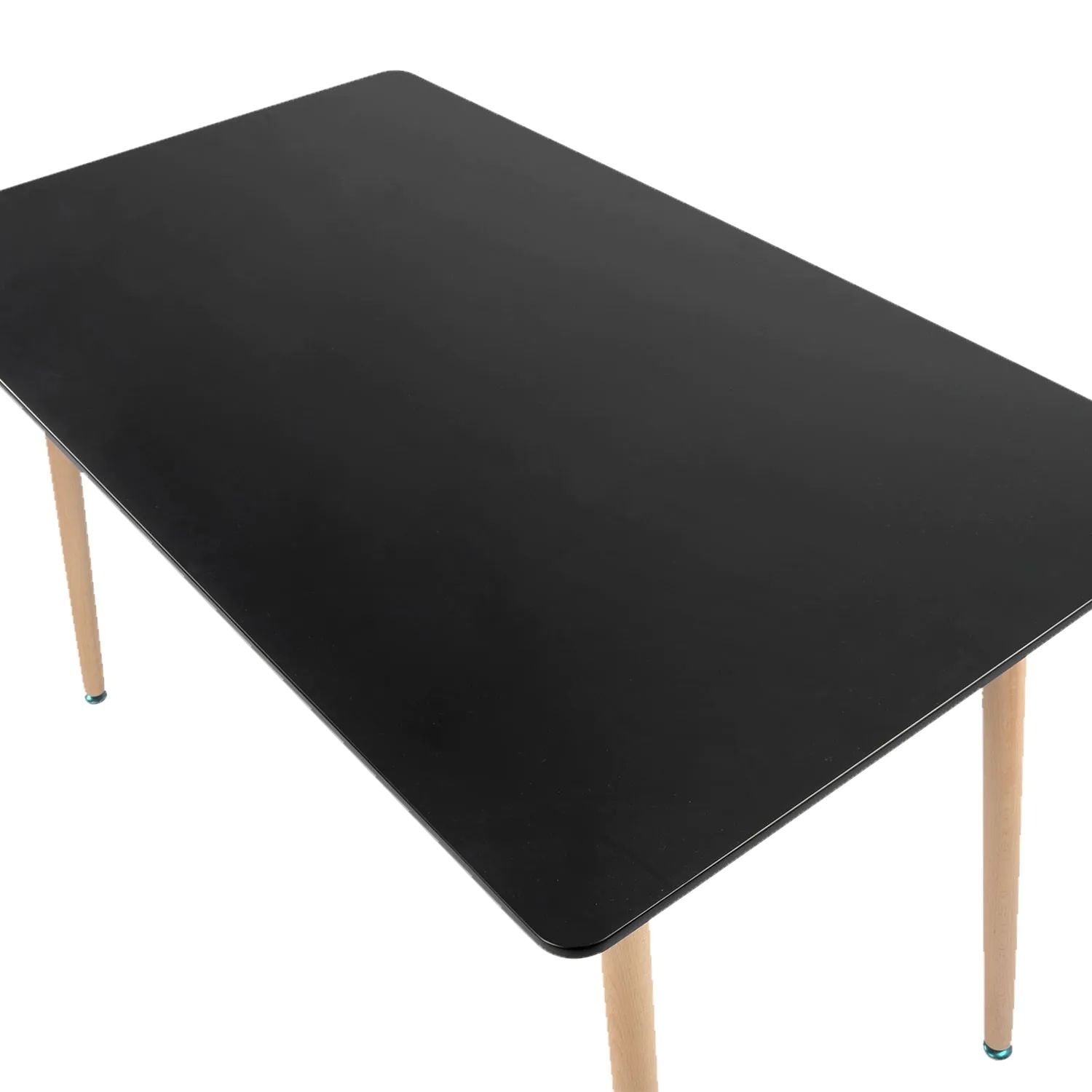 SENJA - Ensemble Table Rectangulaire 120 x 70 CM et 4 Chaises Scandinaves