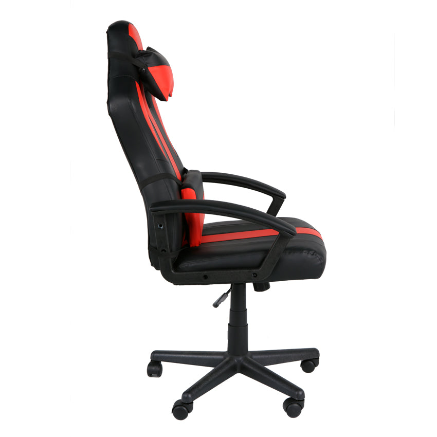 GHOST - Ensemble Chaise de Gamer et Bureau Led Incliné