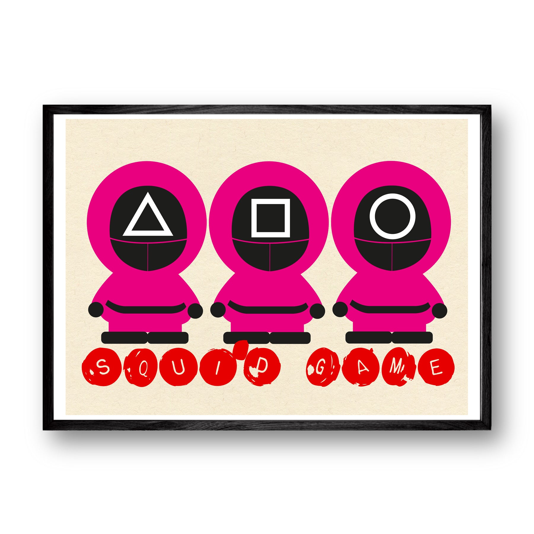 SQUID GAME - Signature Poster