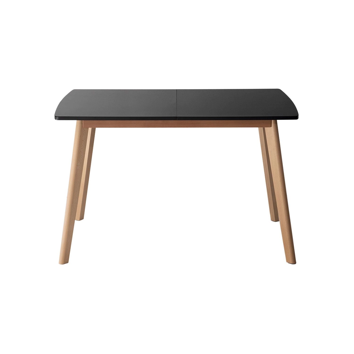 SENJA - Ensemble Table Extensible 120/160 x 80 CM et Chaises Scandinaves