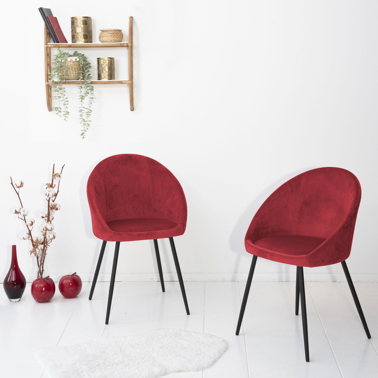 VELVET - Chaises Vintage Velours