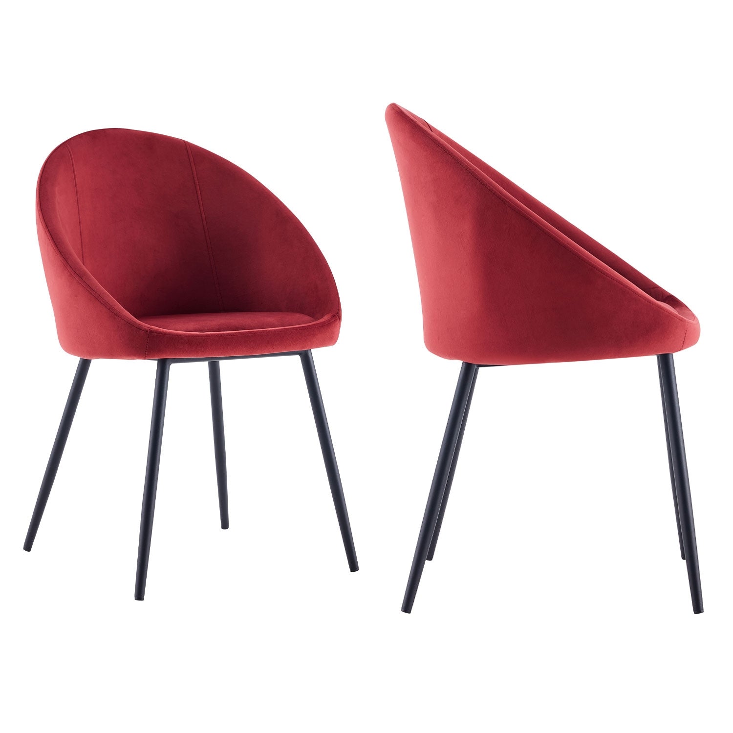VELVET - Chaises Vintage Velours