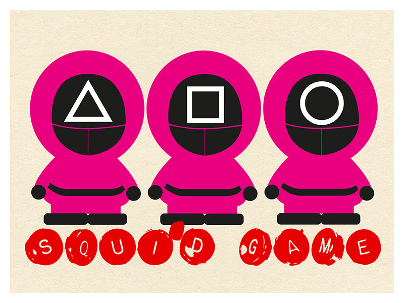 SQUID GAME - Signature Poster