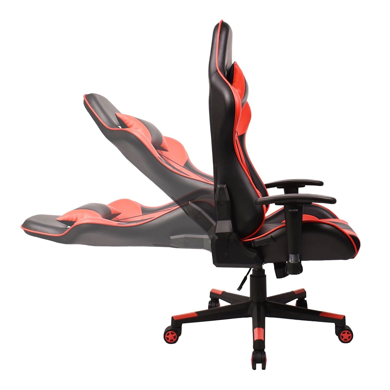GHOST - Fauteuil de bureau GAMER avec accoudoirs ajustables