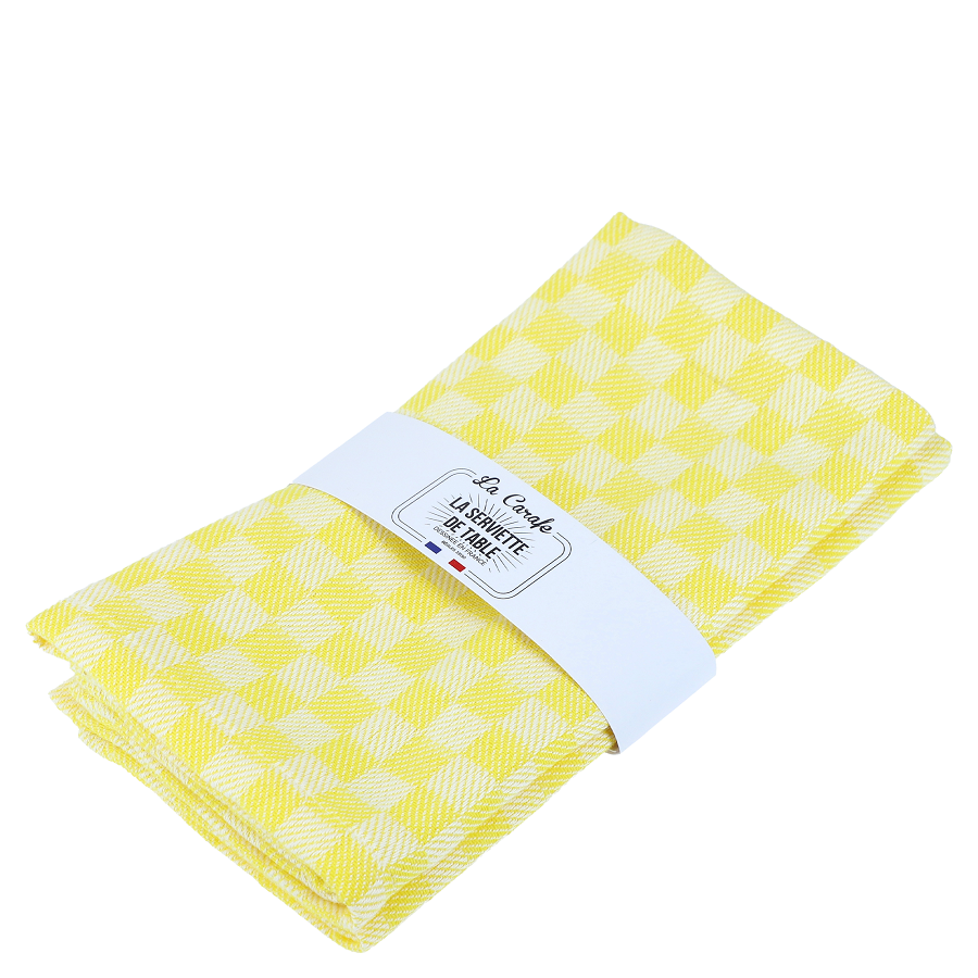 LES SERVIETTES DE TABLE - LOT DE 2 SERVIETTES DE TABLE - 40X40CM