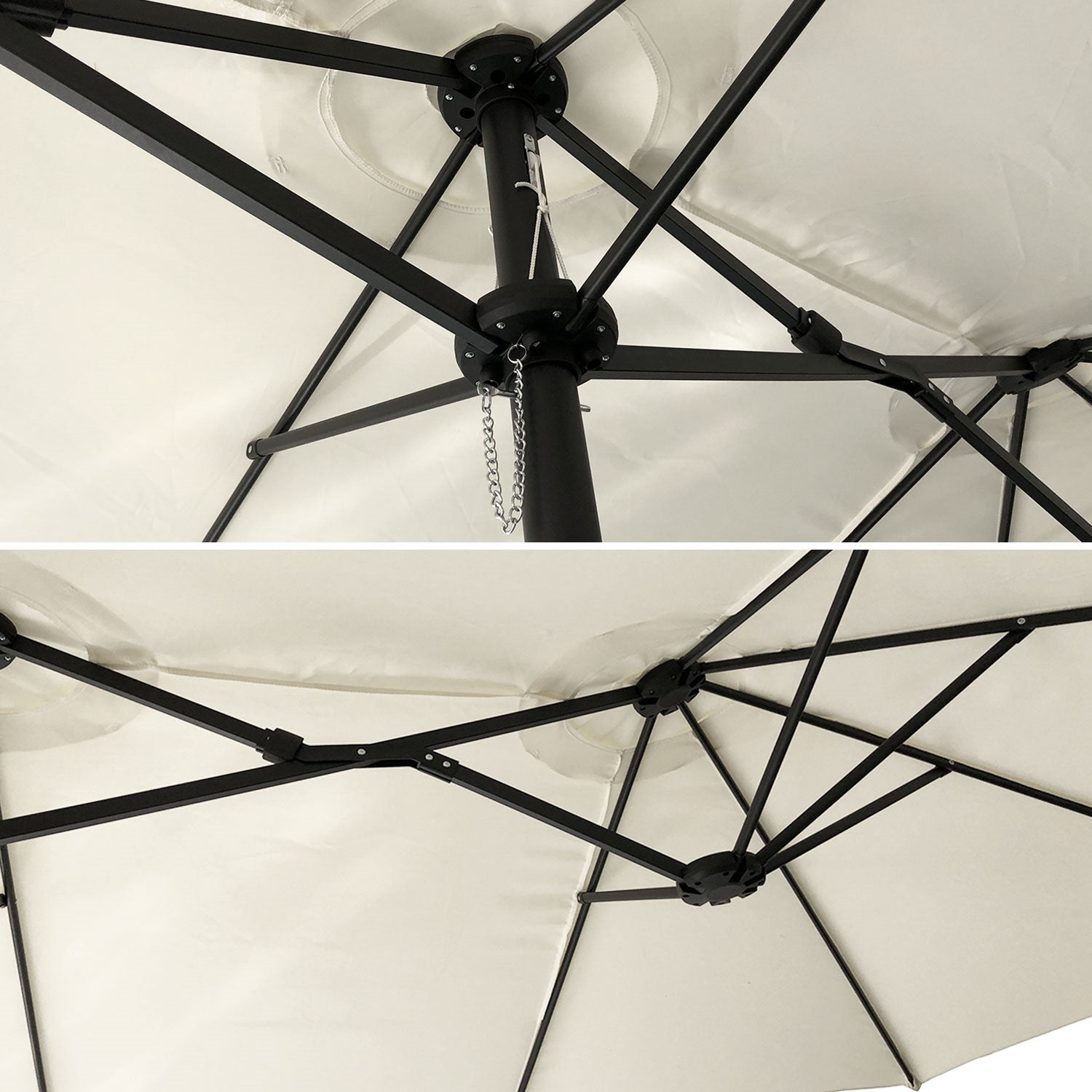 HAPUNA - Sombrilla Doble 4M60