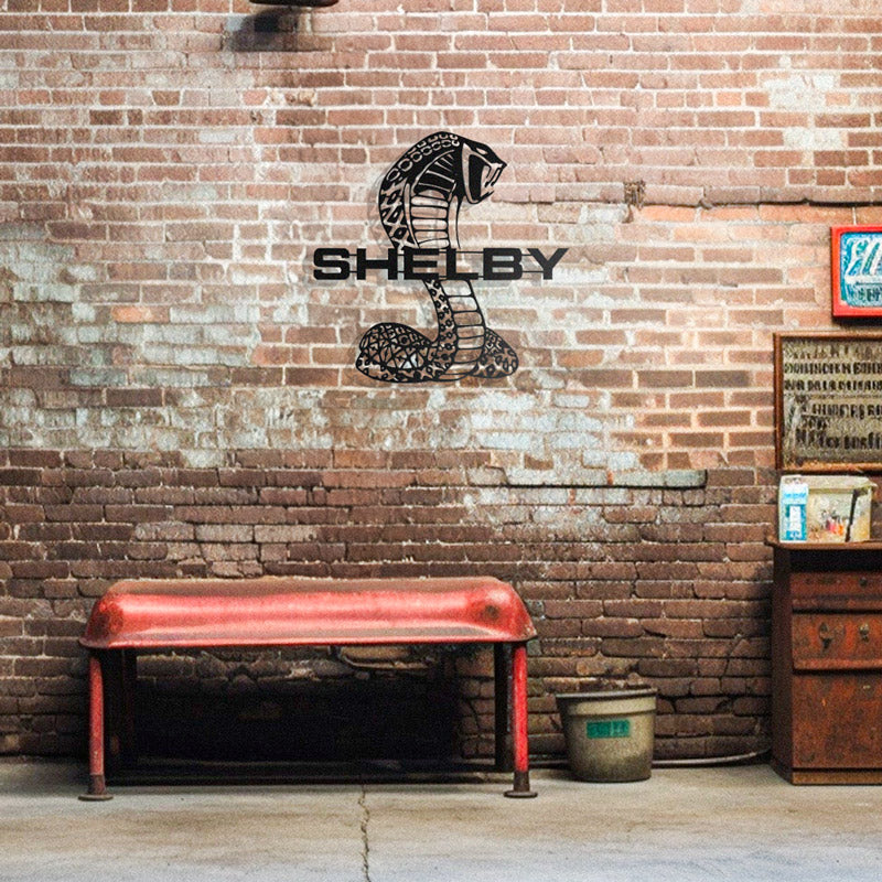 LOGO - SHELBY - DÉCORATION MURALE EN MÉTAL