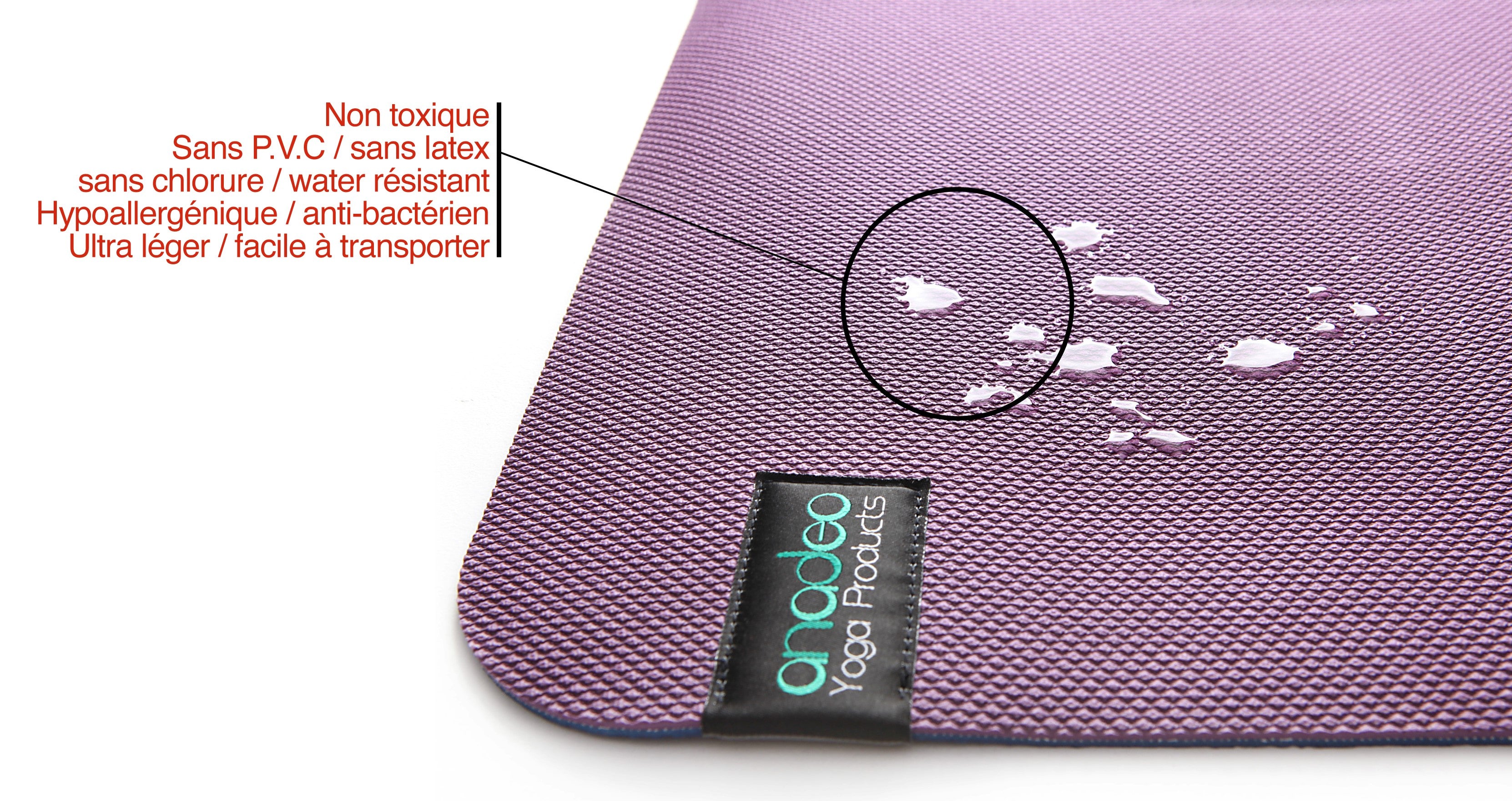 ALL AROUND - Tapis de Yoga - 4mm - X1