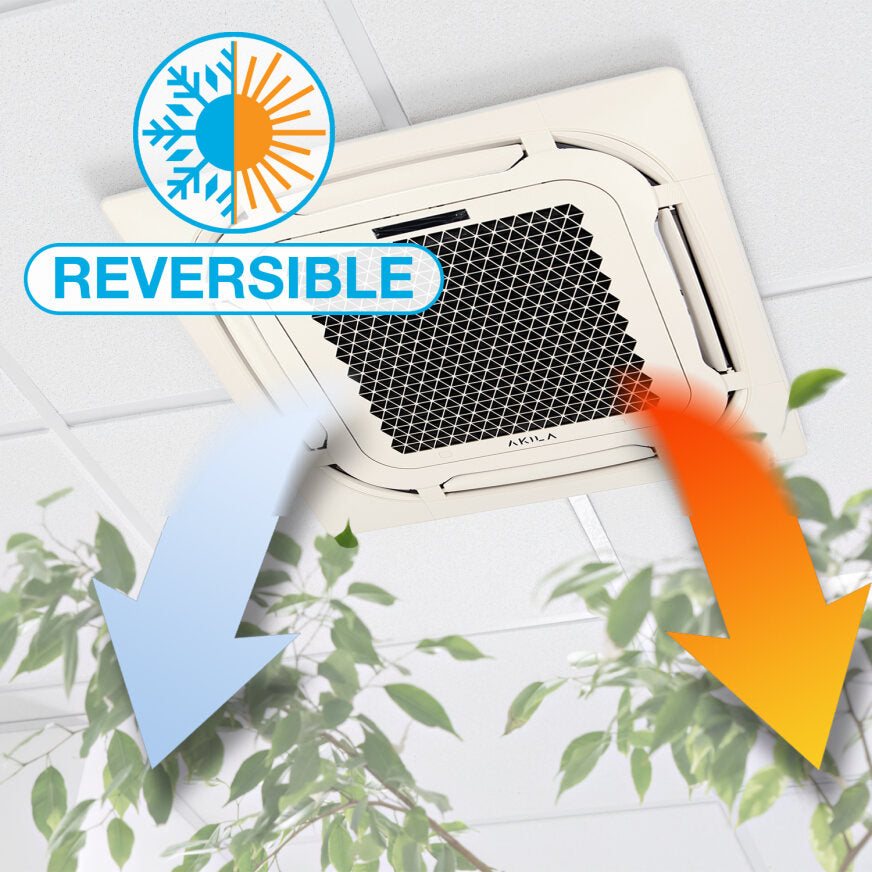 HARUKI 18 - AIRE ACONDICIONADO FIJO REVERSIBLE DE CASSETTE - 18000 BTU - 5600W