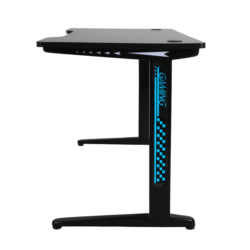 GHOST - Bureau GAMER à LED Droit