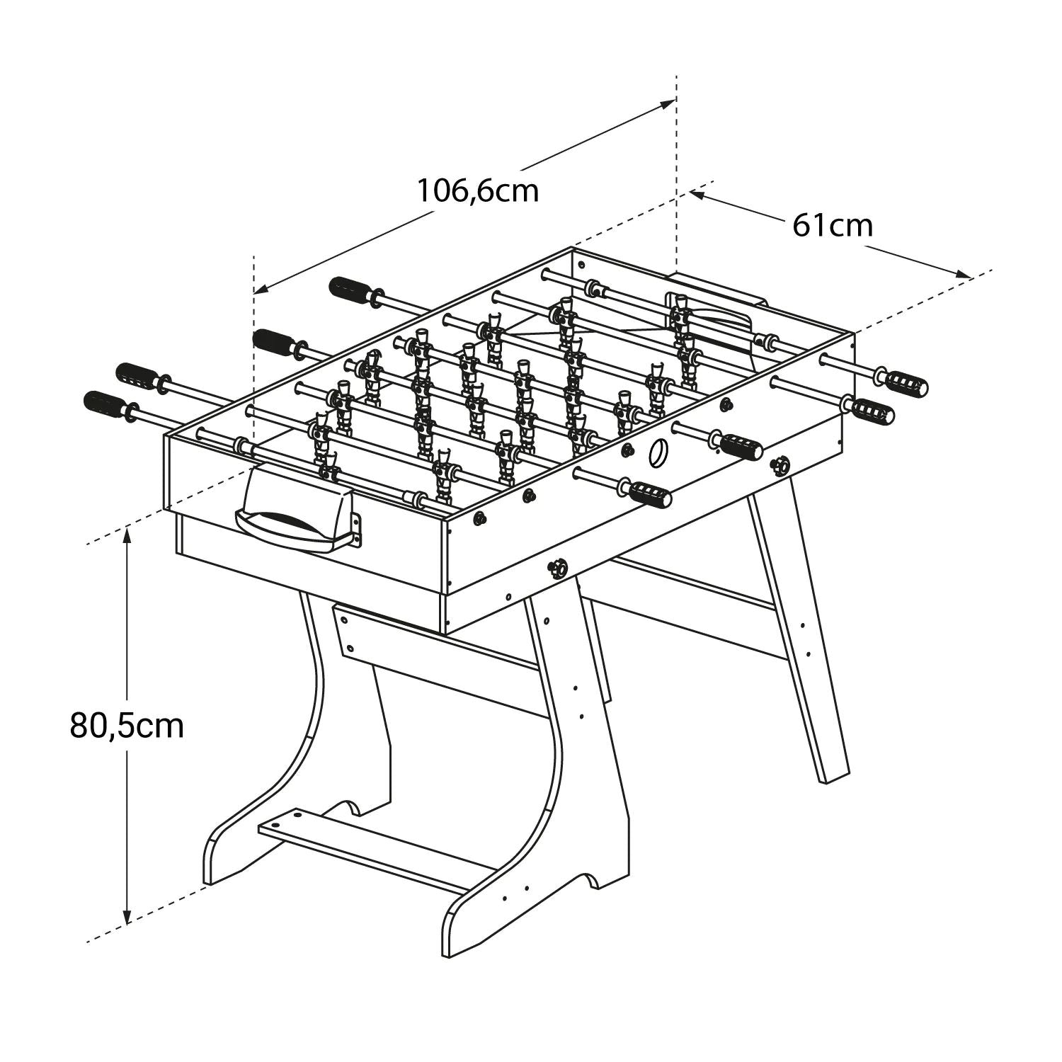 OLYMPIC - Table Multi Jeux