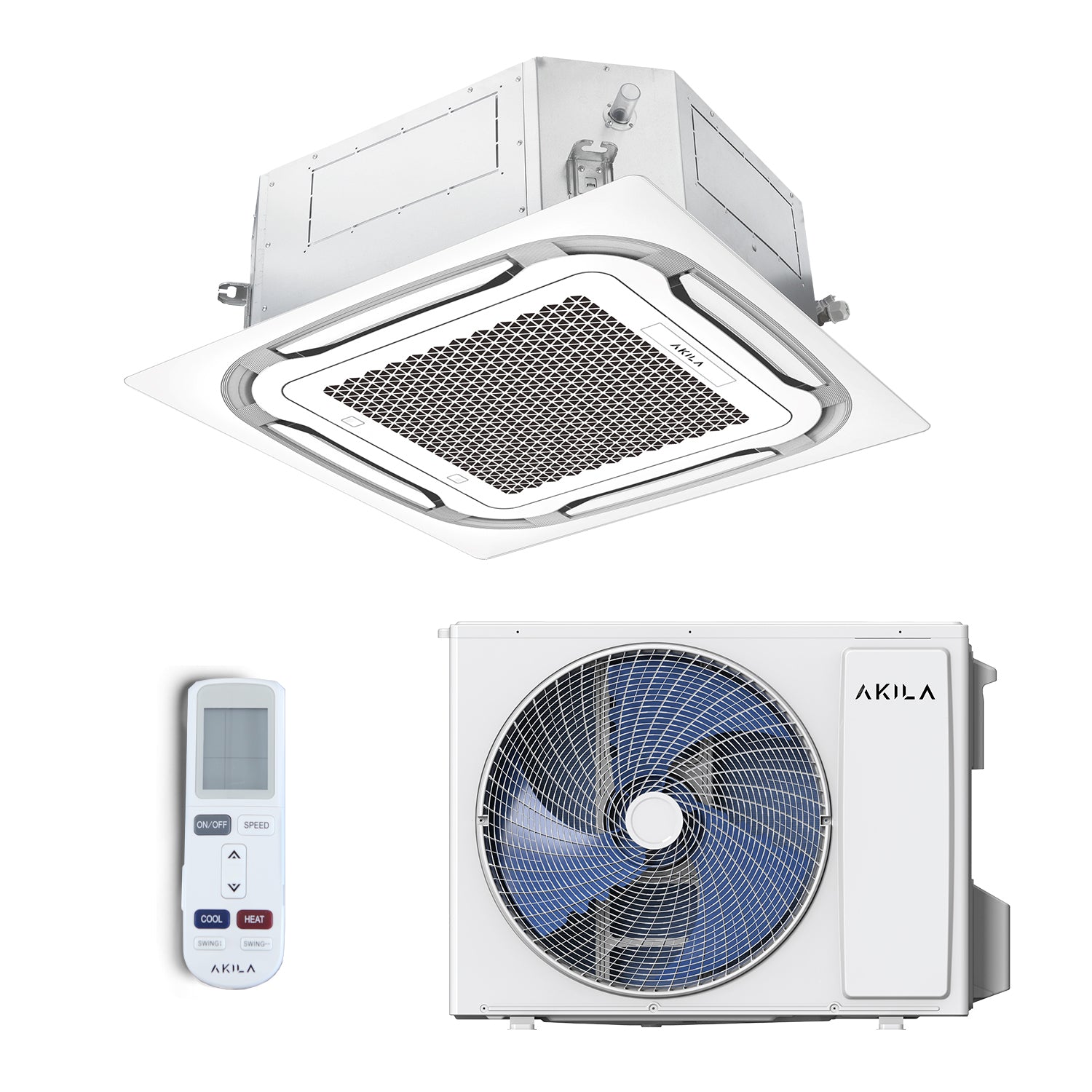 HARUKI 18 - AIRE ACONDICIONADO FIJO REVERSIBLE DE CASSETTE - 18000 BTU - 5600W