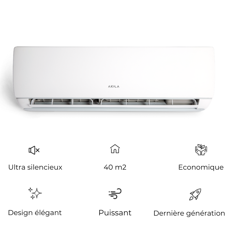 OGAWA - Ar condicionado reversível - Mono split - 3600W - 12000 BTU