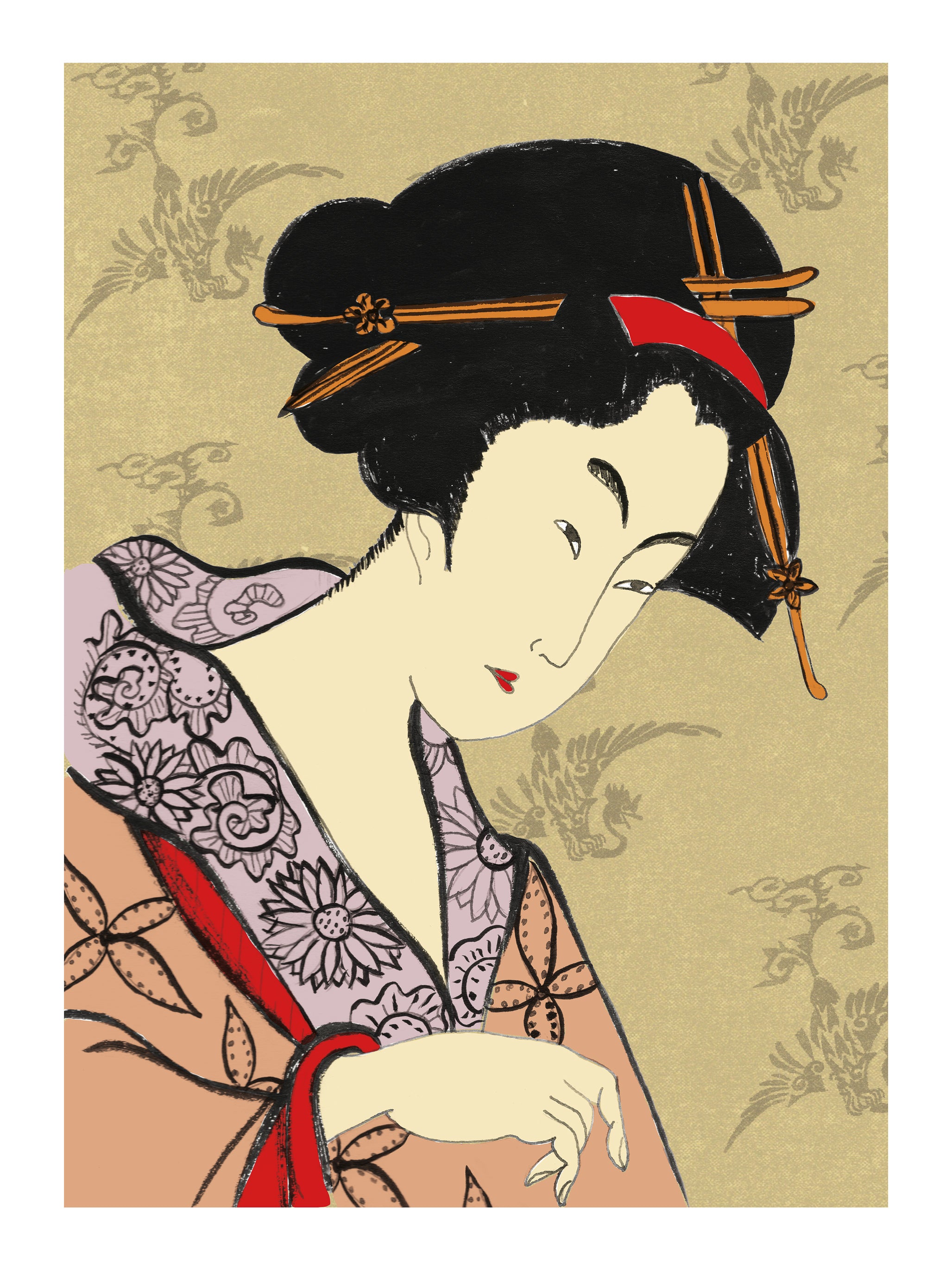 JAPÃO - Cartaz de Assinatura