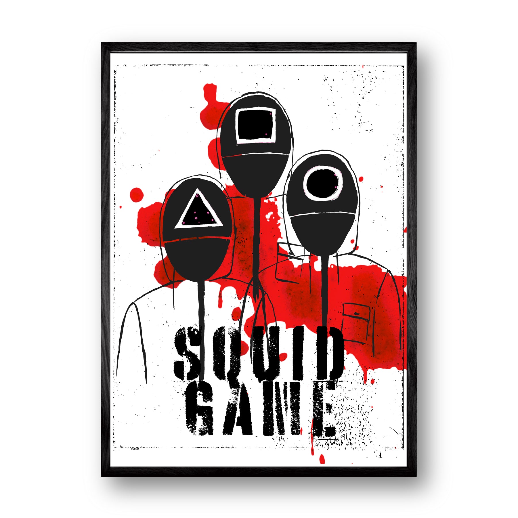 SQUID GAME - Pôster Assinado