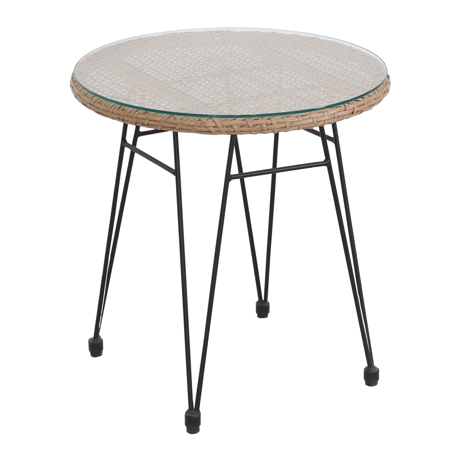 NAPALI - Muebles de jardín de resina para 2 personas