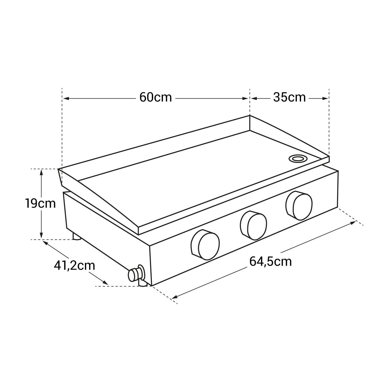 COOKER - Plancha à Gaz