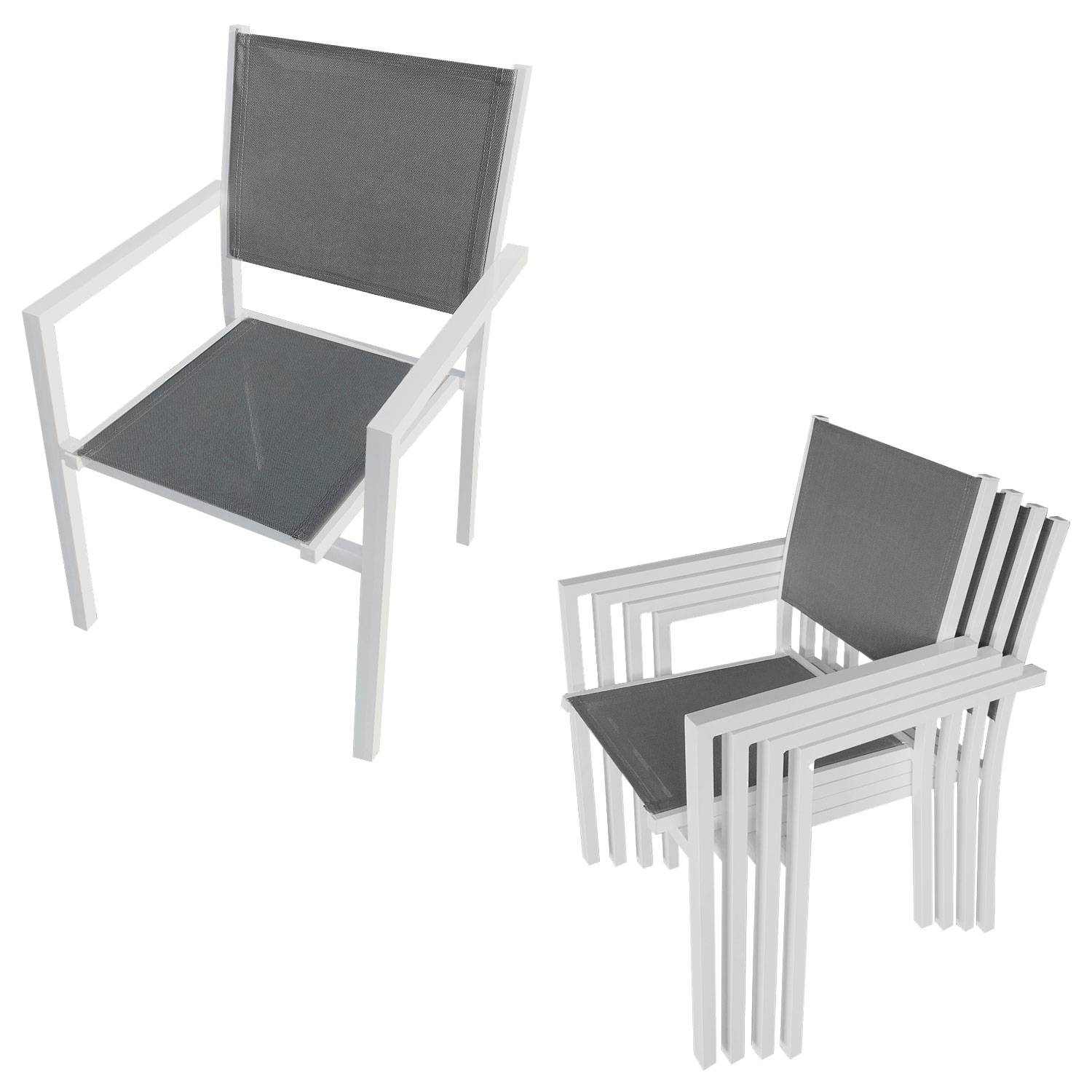 KAUAI - Conjunto de Mesa e Cadeiras de Exterior - 8 Lugares