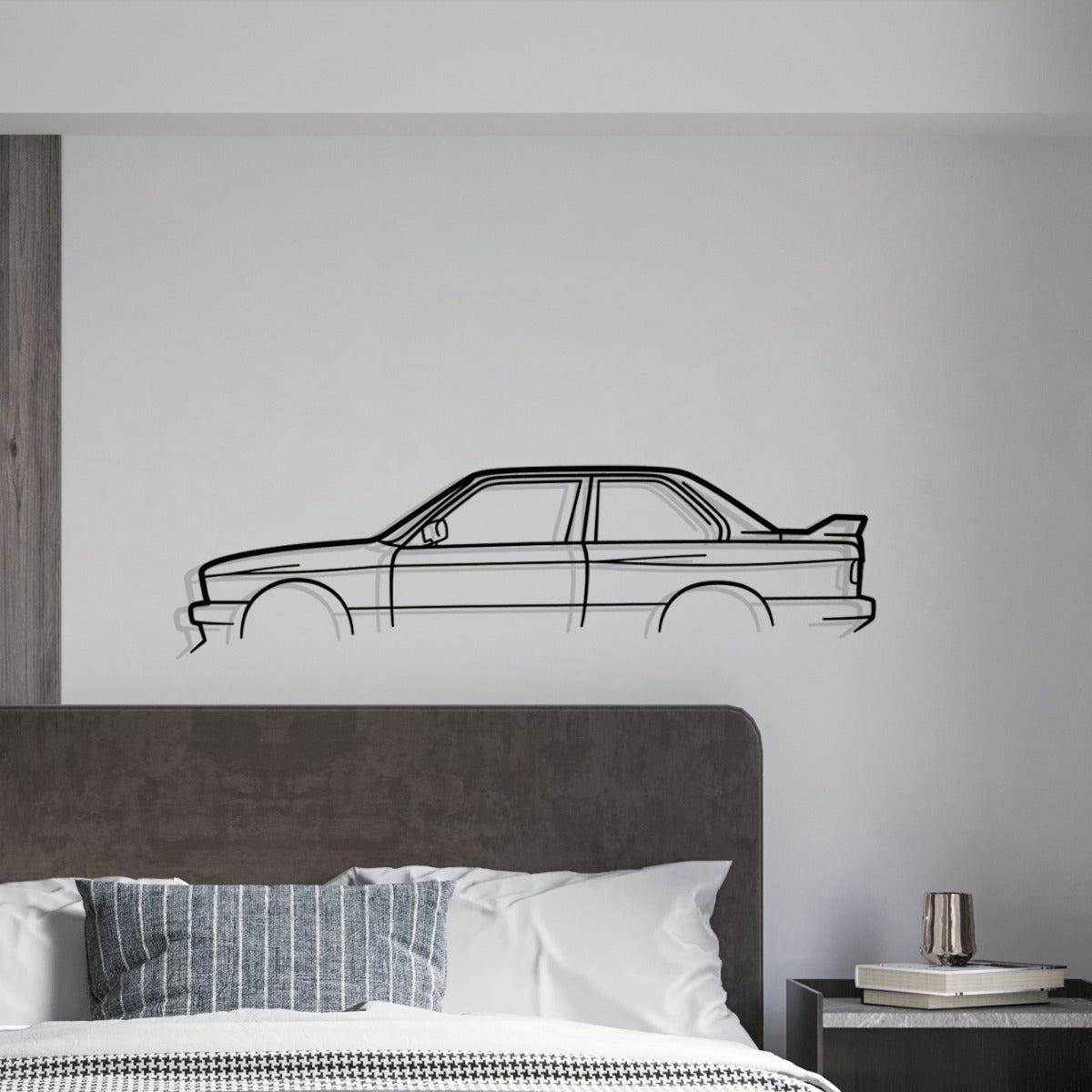 BMW - M3 E30 - DECORACIÓN DE PARED DE METAL