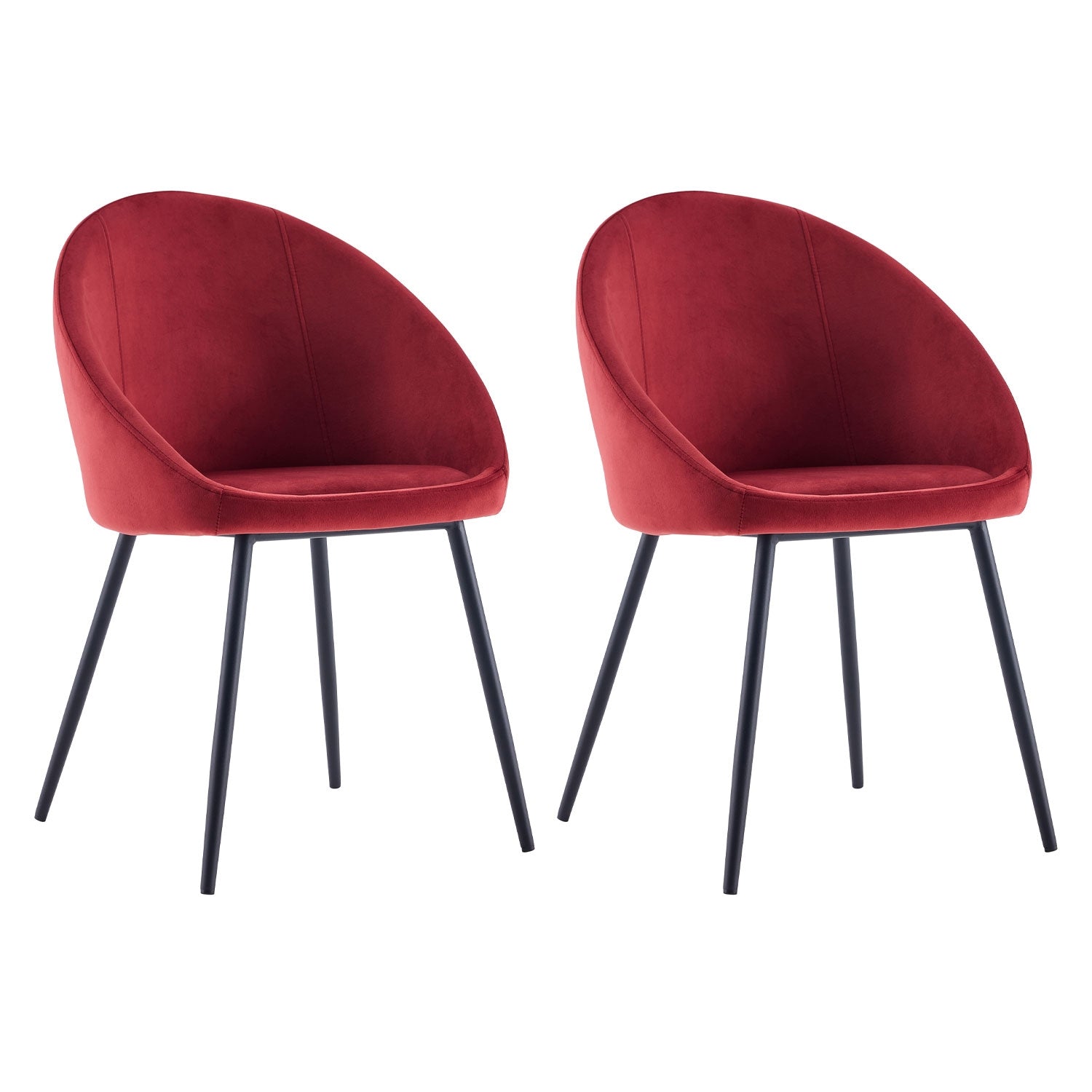 VELVET - Chaises Vintage Velours