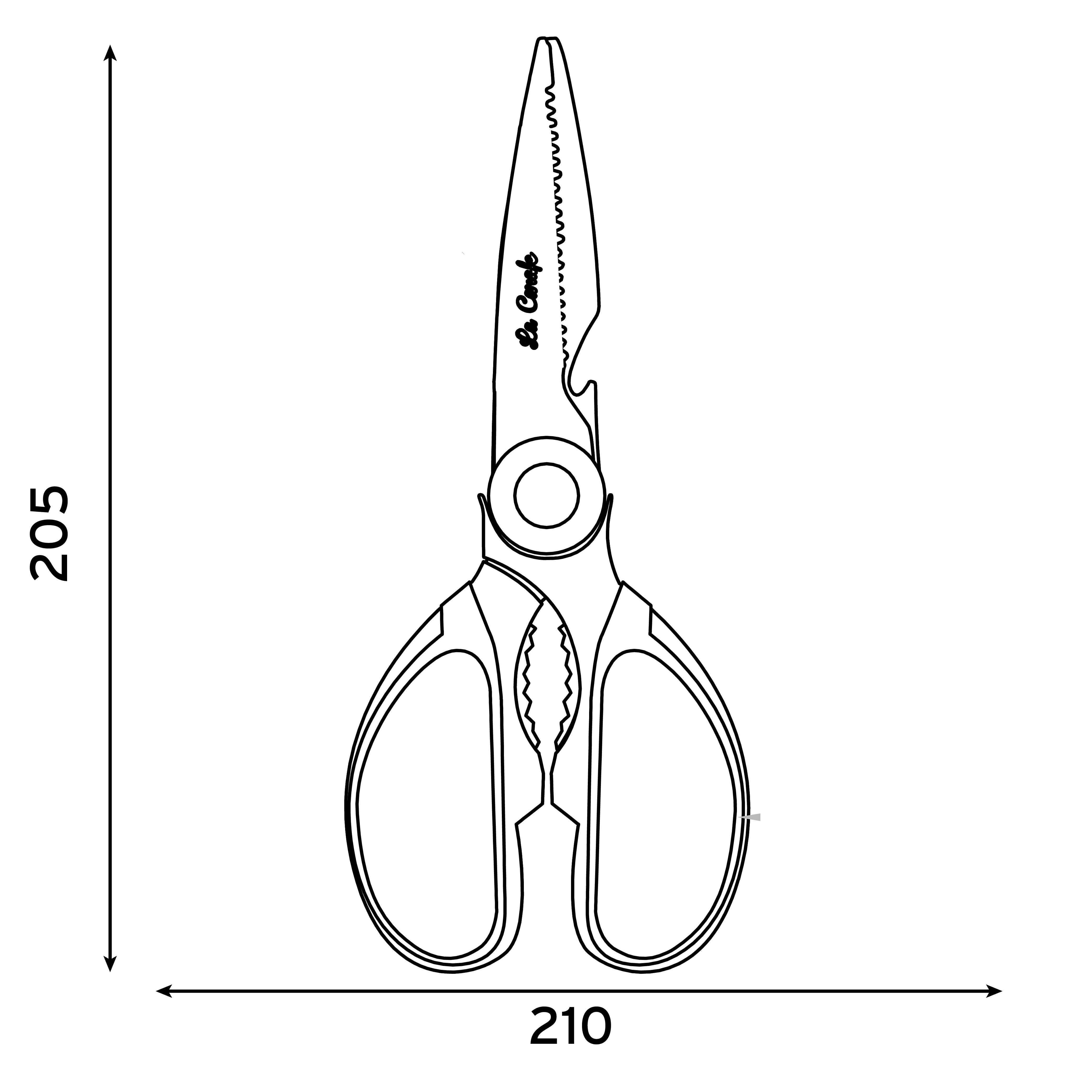 TIJERAS DE COCINA