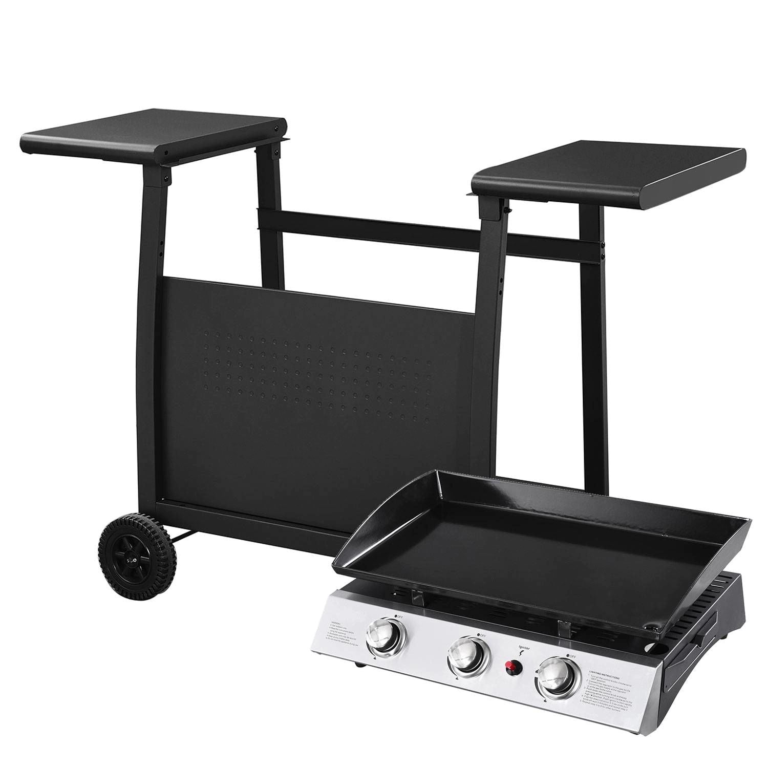 COOKER - Plancha au Gaz II avec Chariot