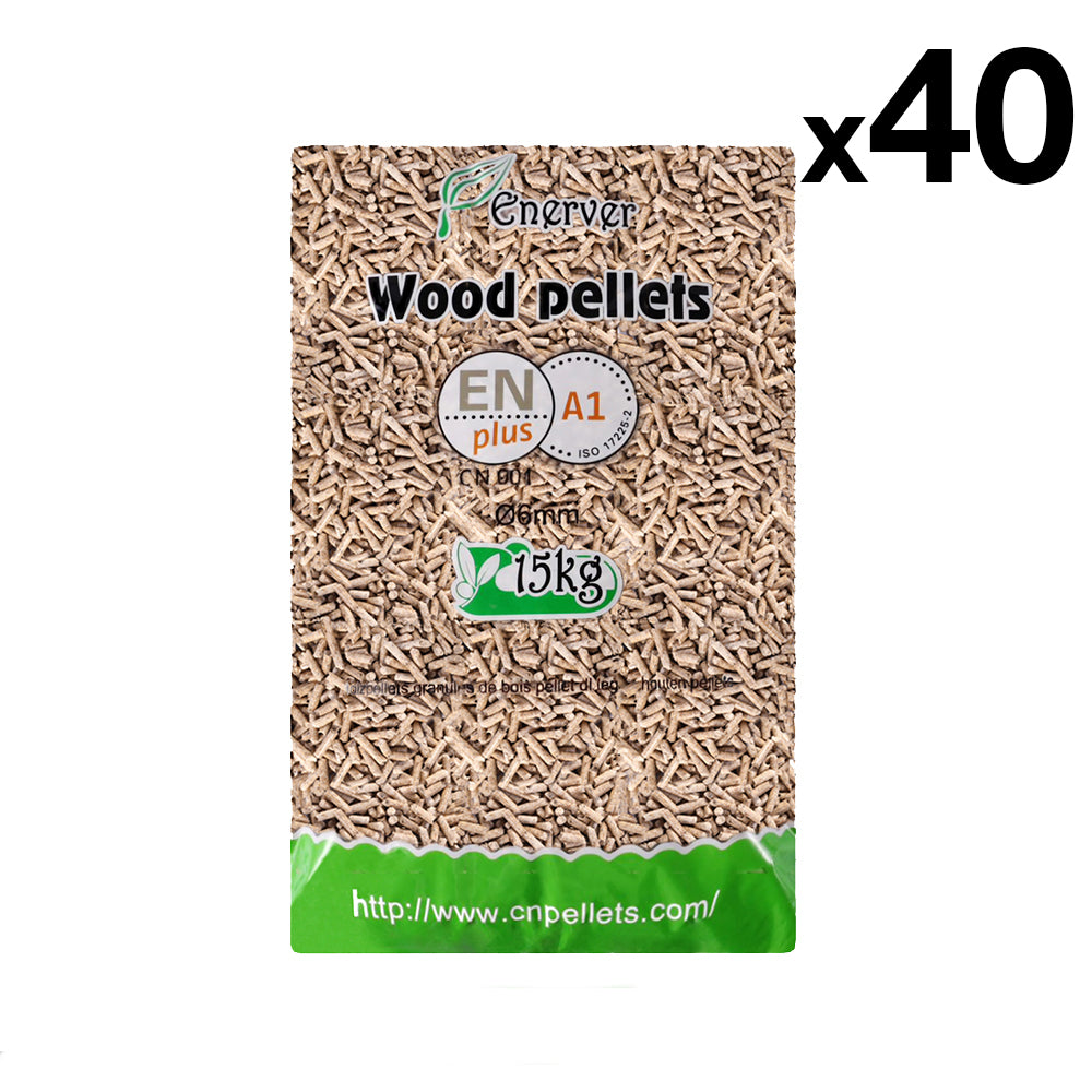 PELLETS DE MADERA - PELLETS DE MADERA BOLSA DE 15 KG