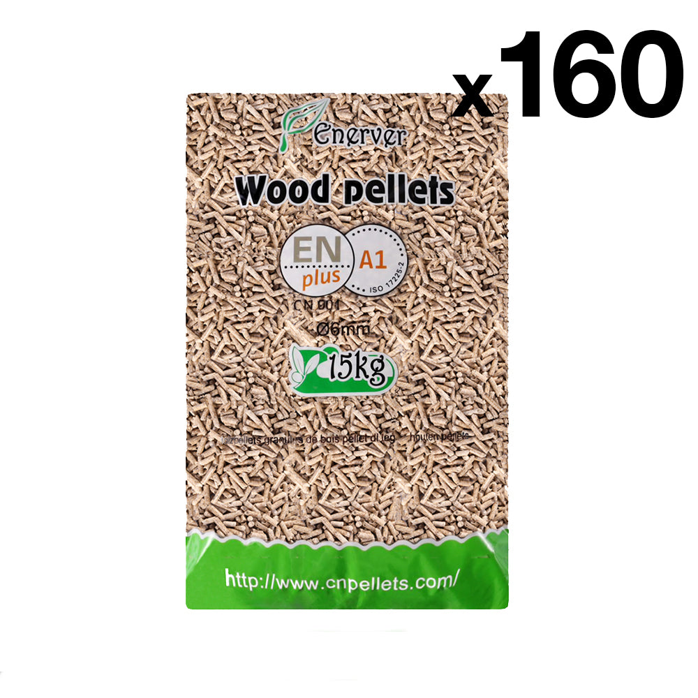 WOOD PELLETS - GRANULÉS DE BOIS SAC 15 KG